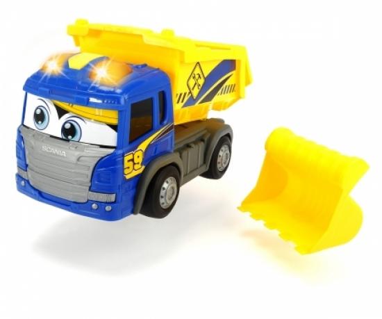 happy scania garbage truck