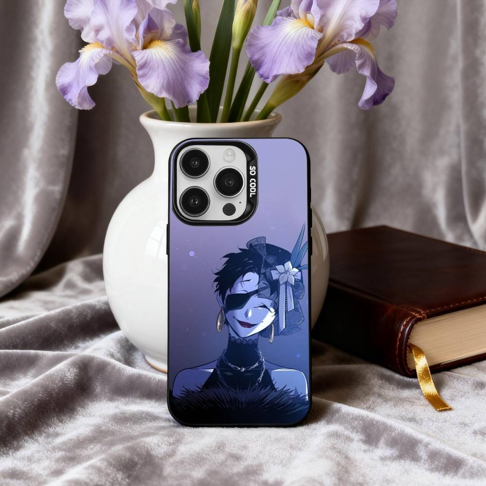 

T-The Unwanted U-Undead A-Adventurer Phone Case For iPhone17,16,15,14,13,12,11 Plus,Pro Max Candy Silver Plated Inside Cover iPhone15promax