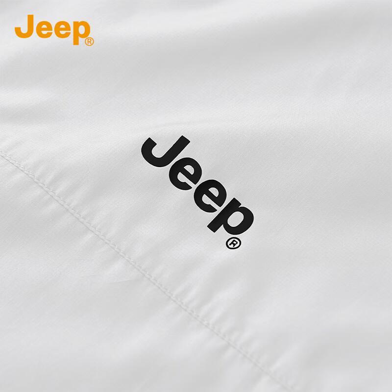 Jeep Men's UPF50+ Sun Protection Ice Silk Hoodie Jacket