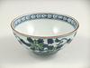 Arita ware Korin kiln dyed brocade iron flower group tea bowl tea 20601 (couple bowl)