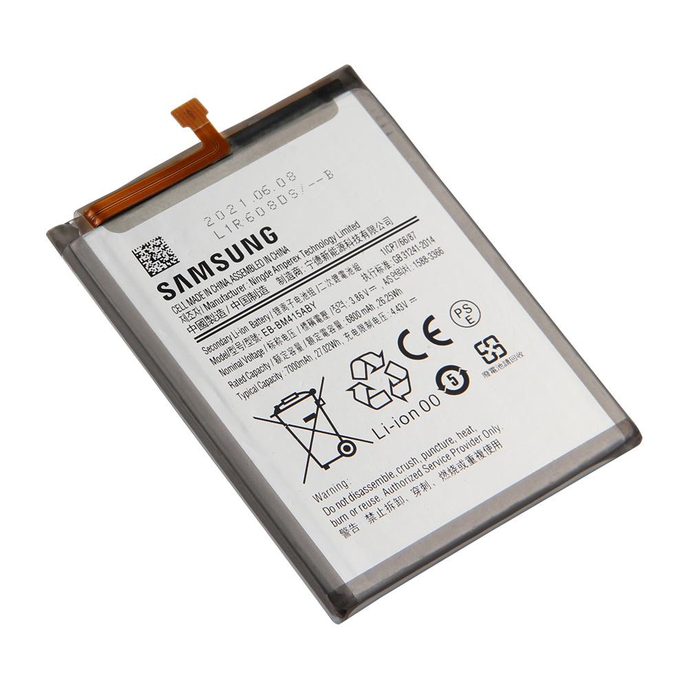SAMSUNG Galaxy M51 M515F SM-M515F/DSN EB-BM415ABY 5830mAh İçin Orijinal Yedek Pil