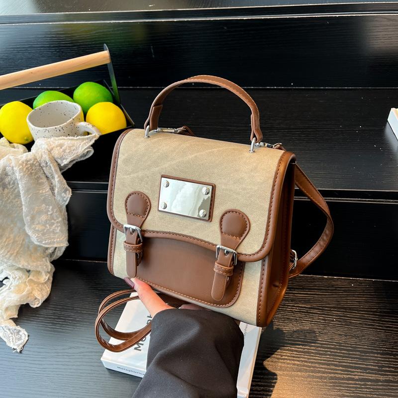 

Ретро мода джинсовый рюкзак женский новый тренд универсальный портфель студенческий повседневный женский рюкзак хаки