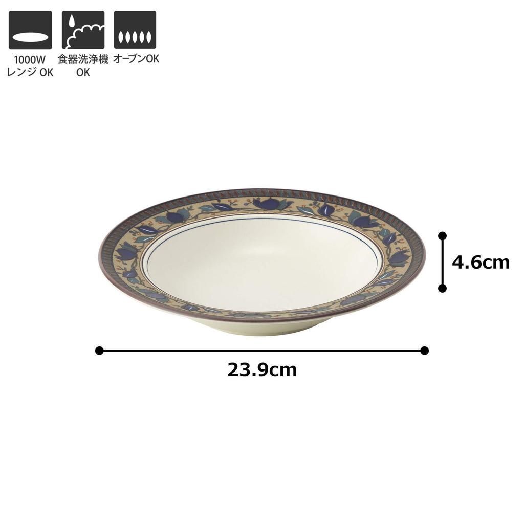 MIKASA Arabella Soup Plate 24 T-770290