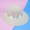 With Wind Lanyard Fisherman Hats Women UV Protection Women Sun Hat Straw Hats Wide Brim Beach Cap