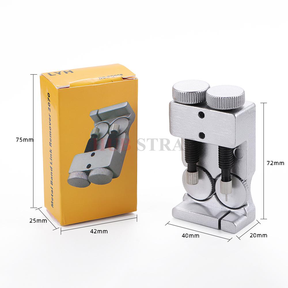 2 in 1Remover Easy To Remove Watchband Link Pin Tool Metal Watch Repair Tool Adjusting Watch Strap Tool with Watch Pin Bracelet