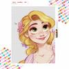 Disney Diamond Painting 5D DIY Rapunzel Diamond Painting Art Diamond Painting Kit Adult/Beginner Gift Idea Creative Home Decor