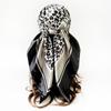 Artificial Silk Scarf 90cm Women's New Arrival Headscarf Satin Square Scarf Leopard Print Shawl