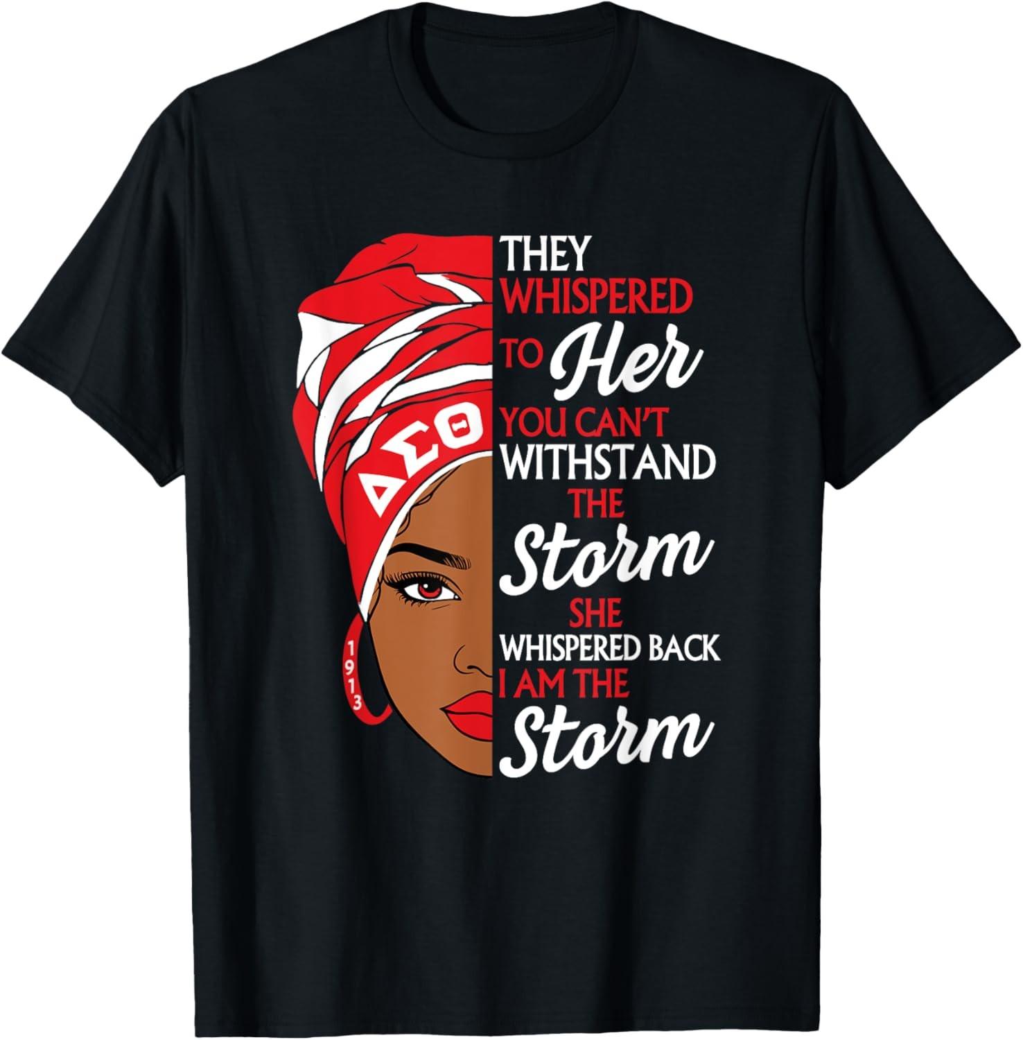 Delta Sigma Theta Sorority, Black History Month T-Shirt S