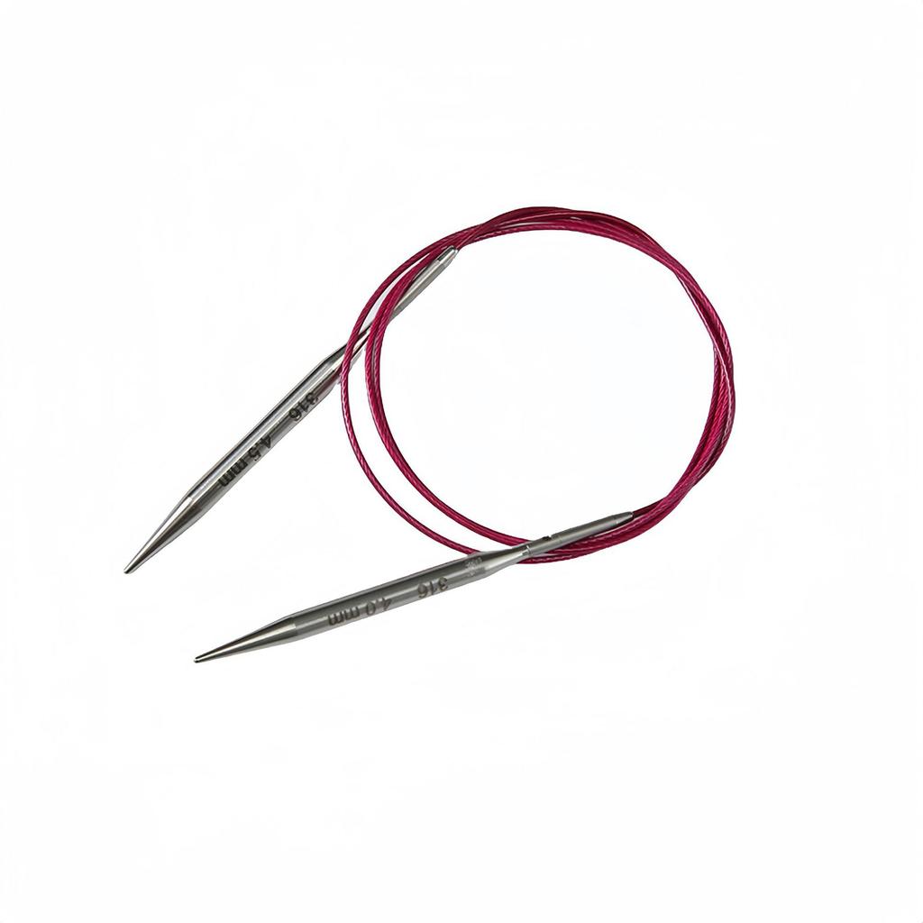 DIY Knitting Tool Stainless Interchangeable Knitting Needle Knitting Starter Kits Great for Handmade Crafts Enthusiasts