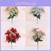 Christmas Decorative Flower With Bright Colors Party Home Decor Fake Flowers