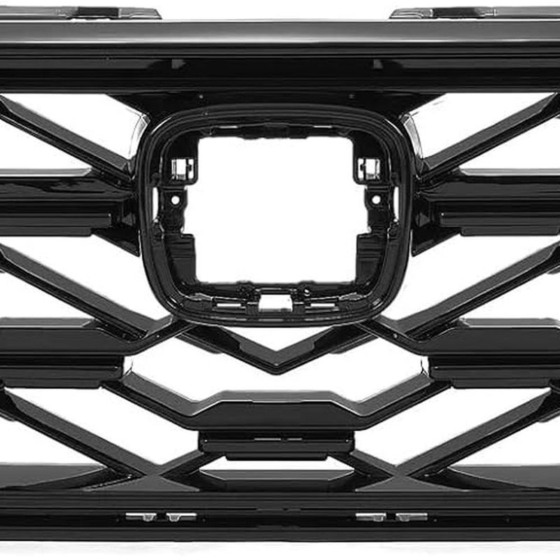 Front Bumper Upper Hood Grille Assembly Radiator Assembly Accessories Compatible With Honda CRV CR-V Sport Hybrid 2023 2024 Heat