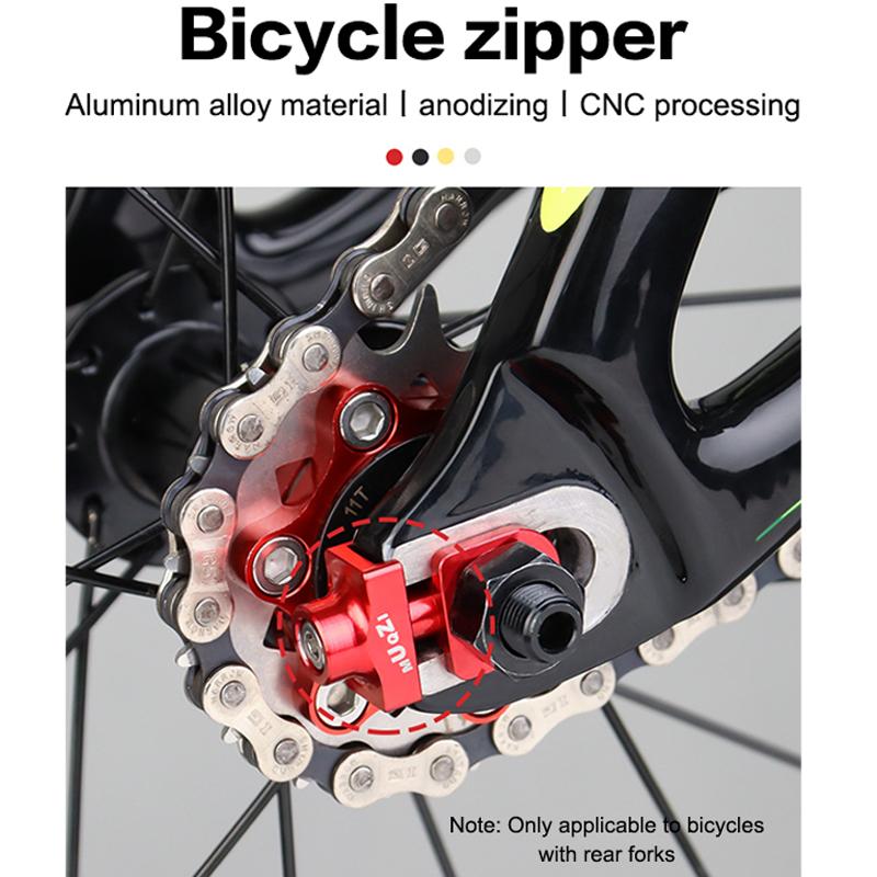 1Pcs Bicycle Chain Adjuster Tensioner Fastener Aluminum Alloy Bolt For Bmx Fixie Bike Single Speed Bicycle Bolt Screw