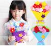 SKTMH Flower Bouquet Set of Handmade Bouquets with Stylish DIY Felt Bouquet Kit for Flower Educational Craft Birthday Gift Kit, 5, Long-Lasting
