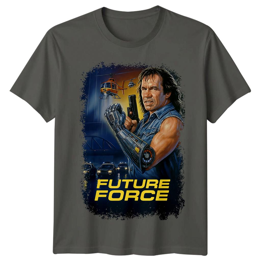 Future Force (1989) Movie Poster Inspired T-Shirt Retro 80s Tee