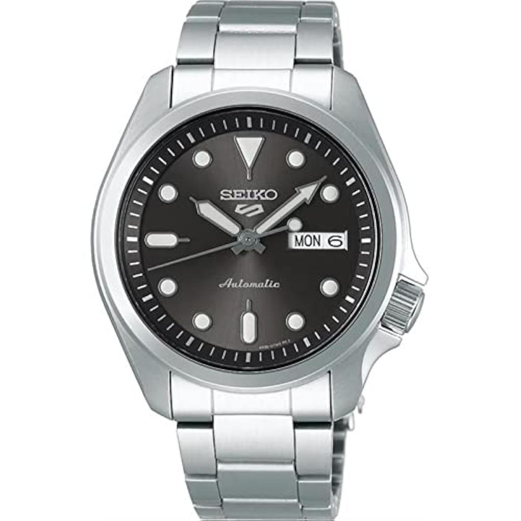 SEIKO Seiko 5 Sports Automatic 100m Water Resistant Dial Watch SRPE51K1 Gray Men's