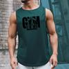 Summer Gym T-shirts Mesh Singlets Bodybuilding Stringer TankTop