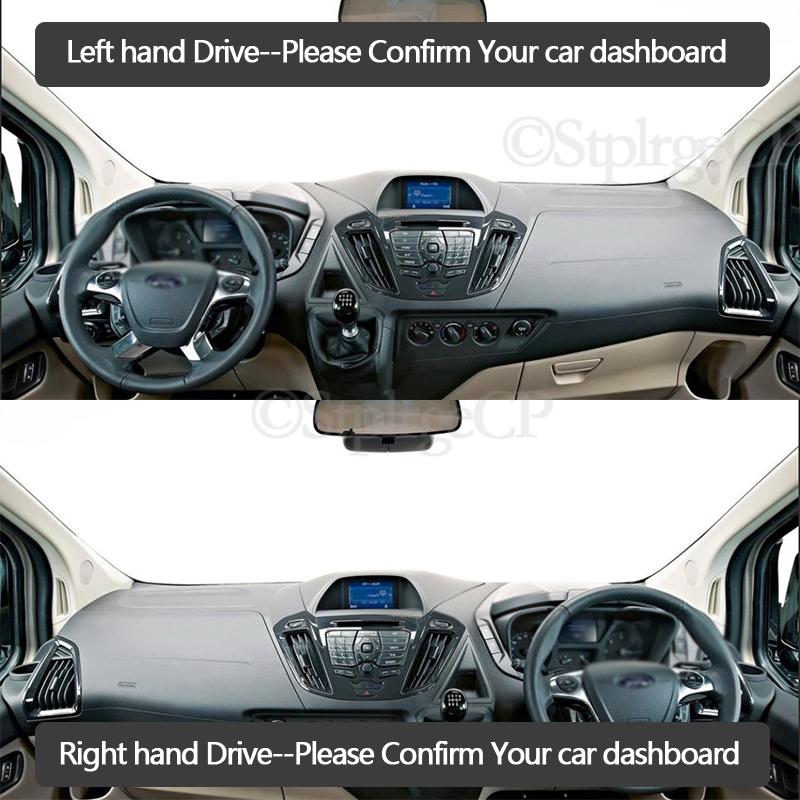 Anti-Slip Mat Dashboard Pad Sunshade Dashmat Protect Accessories 2013 2014 2015 2016 for Ford Transit Tourneo Custom 2012~2017