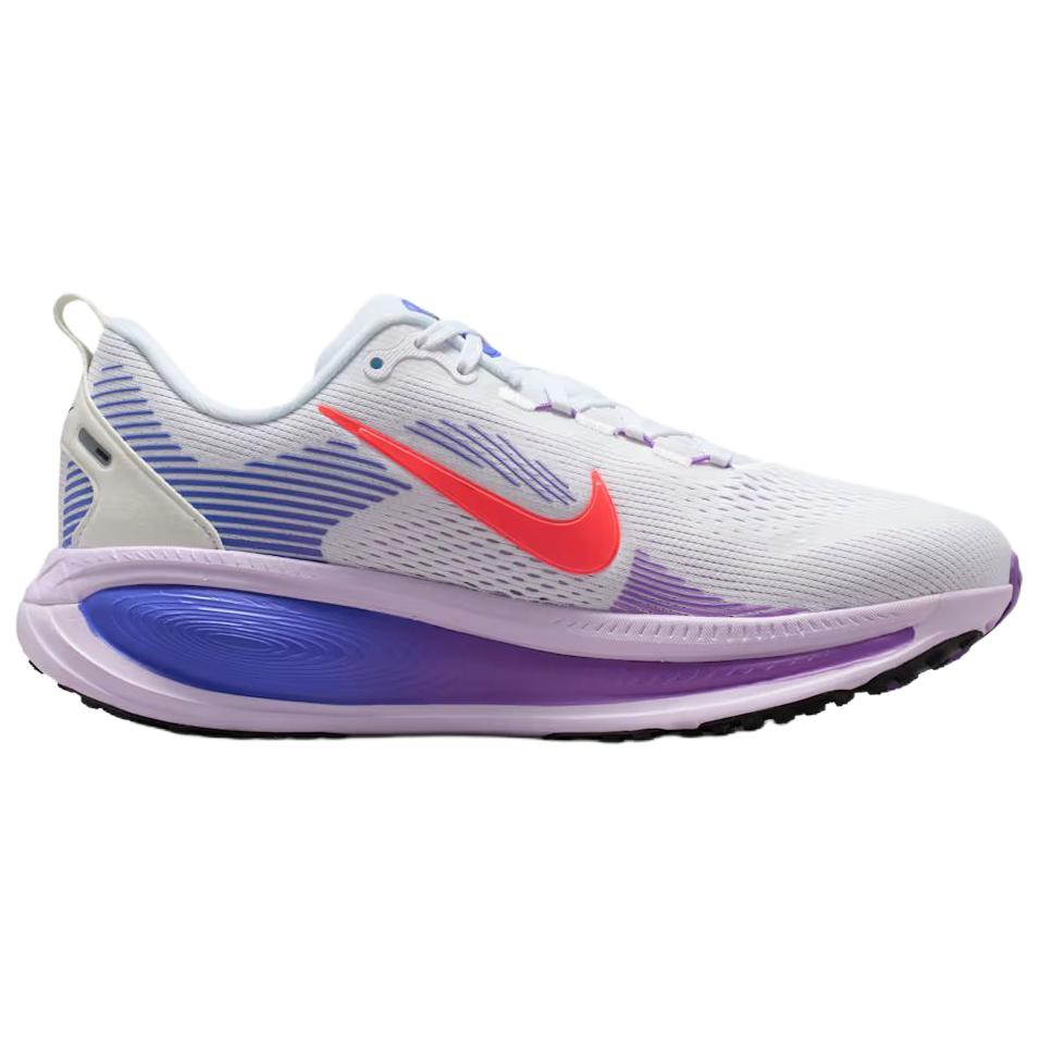 Nike Tênis Feminino Vomero 18 White Violet Mist Safira Roxa Hot-Lava HM6804-112
