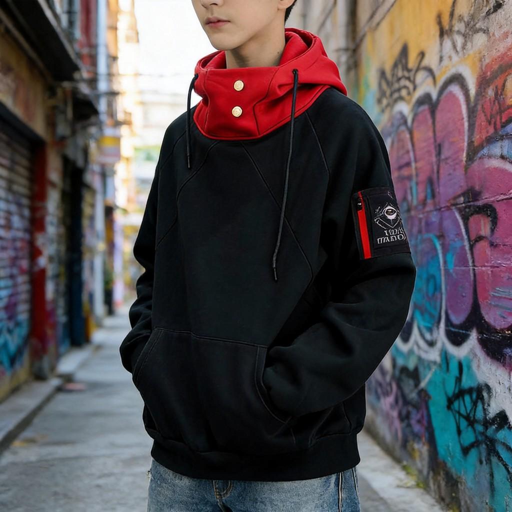 Jujutsu Kaisen Itadori Yuji Hoodie With Printed Design For Casual Wear And Cosplay