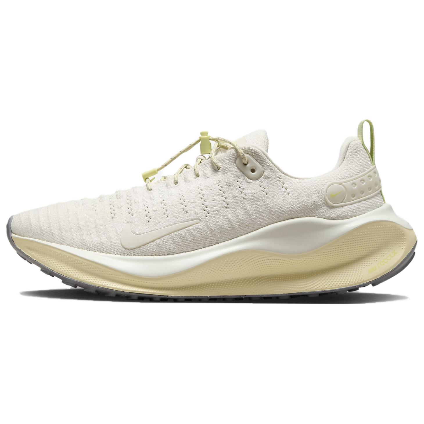 

Nike Женские кроссовки React Infinity Run Flyknit 4 Удобные Универсальные Низкие Беговые кроссовки Белые Платиновые HJ7302-030 39