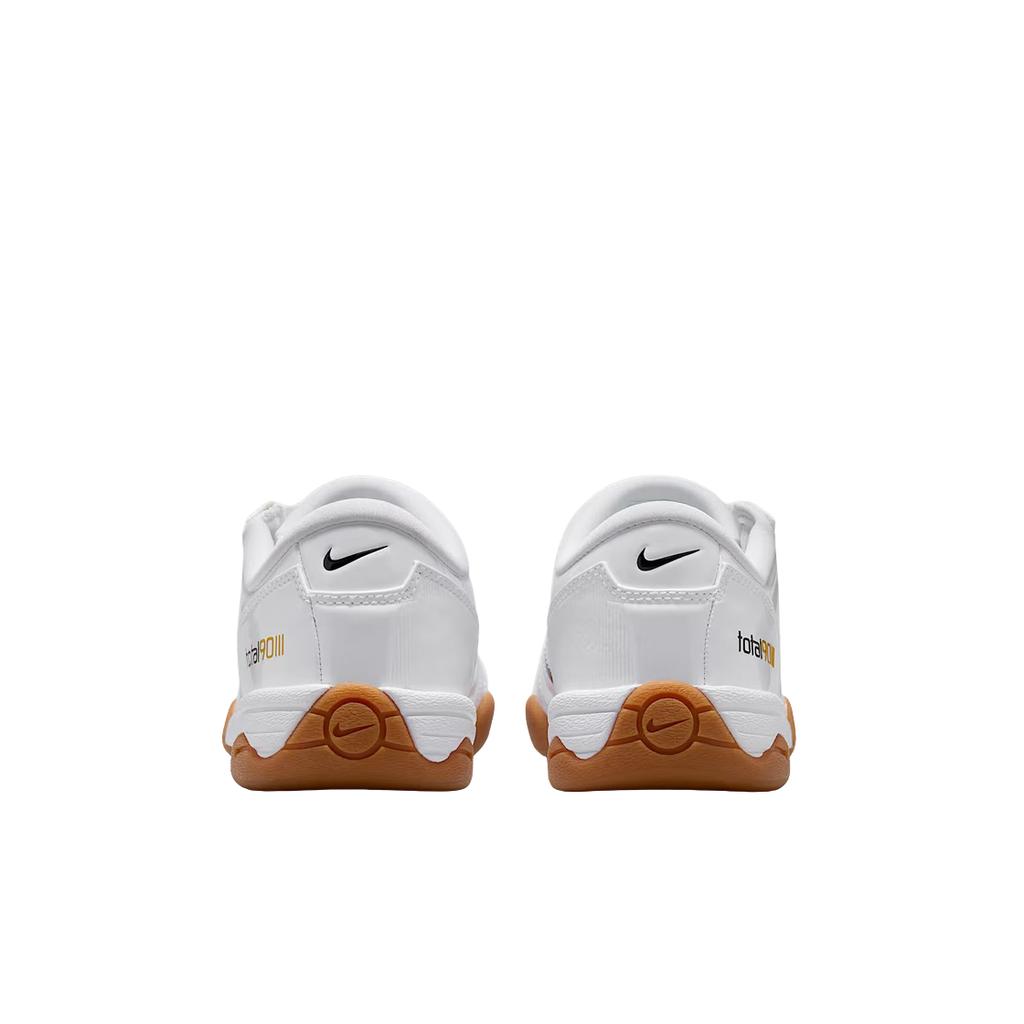 Nike Total 90 3 SP Patent Leather Pack - White Black Women Sneakers Metallic-Gold Gum-Med-Brown IB5666-100