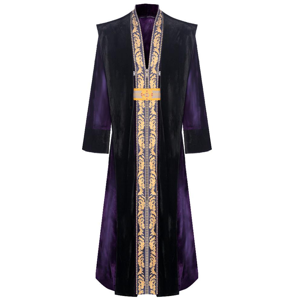 Magical Hogwarts Headmaster Costume For Adults In Velvet Fabric