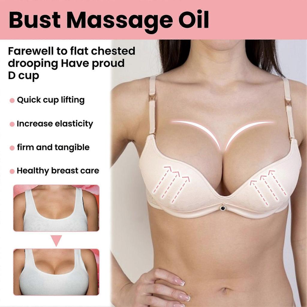 Eelhoe Breast Massage Oil Gentle Moisturizing Care For Full And Firm Bust, Plumping Chest Massage Care