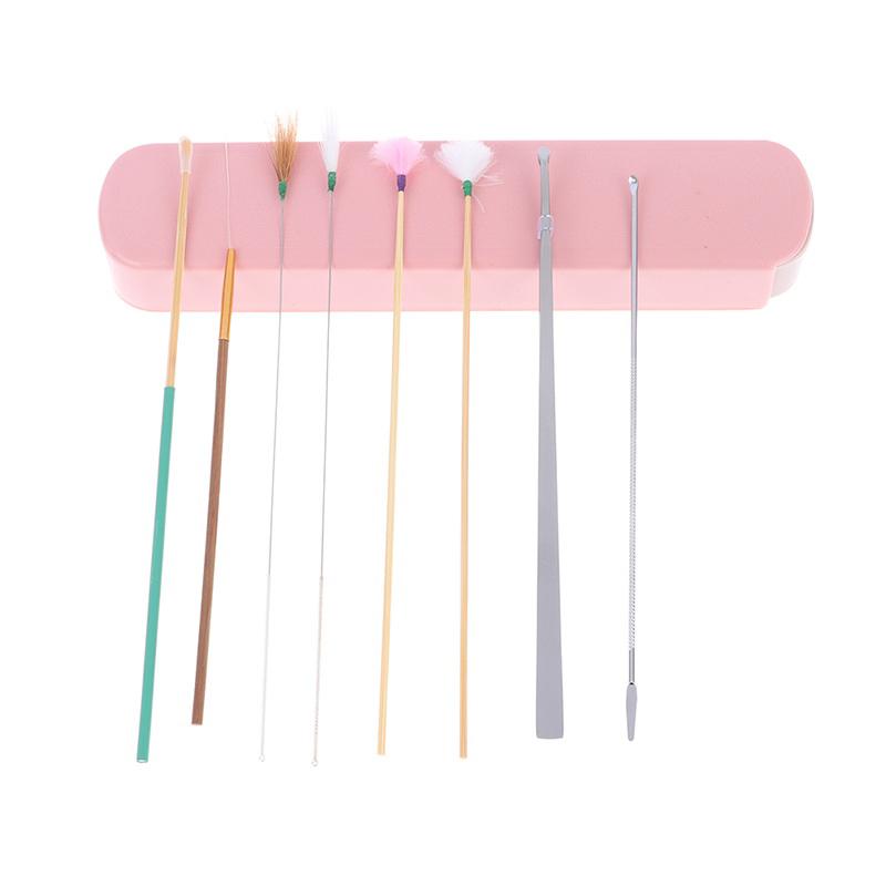 Professional Ear Picking Tool Household Ear Spoon Goose Feather Earpick Stick Ear Digging Cleaner Stick Ear Picking Tool