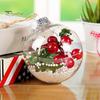 Premium Waterproof PET Christmas Tree Balls Xmas Tree Baubles Ornaments Cake Decoration