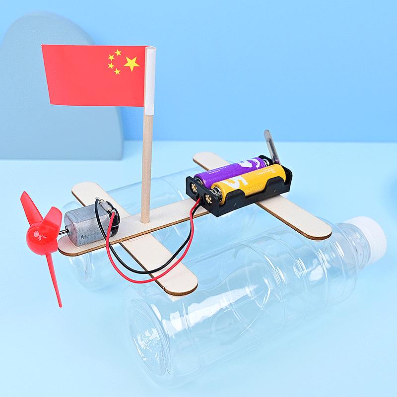 DIY Wind-Powered Boat Kit: STEM Project for Elementary Students - Science and Technology Classroom Activity