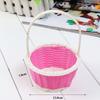Plastic Vine Storage Baskets Shopping Storage Hamper Basket  For Plant Home Wedding