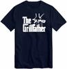 The GrillFather BBQ Lover T-Shirt Gifts for Dad,Husband, Chef, BBQ Party Top Tee