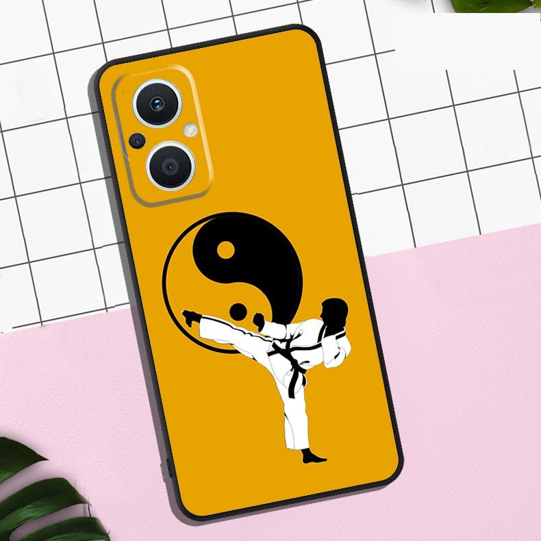 Kung Fu Taekwondo Karate Case For OPPO Reno 13 12 11 F 8T 7 8 10 Pro OPPO Find X8 Pro X6 Pro X3 X5 Lite Cover Coque