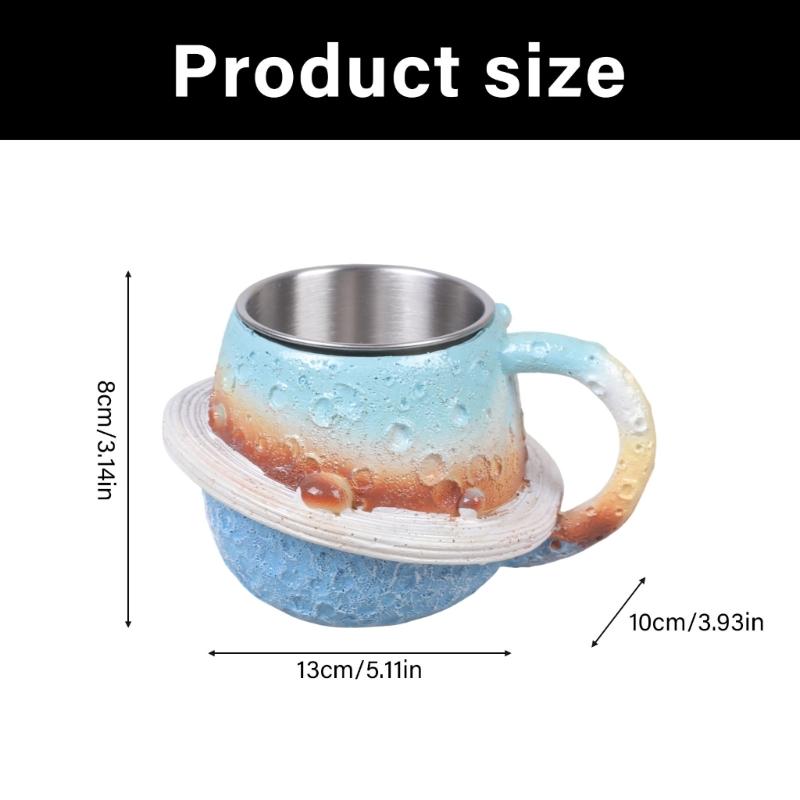 Canecas de Café do Sistema Solar Cerâmica com Tema de Astronomia Canecas Resistentes ao Calor Utensílios de Bebida Padrão Único Decoração de Casa
