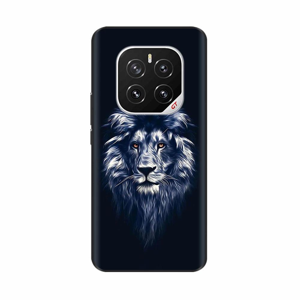 Painted Cover For Honor GT Pro Phone Case for HONOR GTPro Soft Black Silicone Back Cover Shockproof Protective Shell Para Hoesje