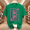 Vintage Punk Rock Queen Graphic T Shirts Short Sleeve O-Neck TShirt Cotton Breathable Loose T-shirt Tops