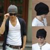 Men Women Fashion Knitted Hats Solid Color Soft Cotton Hip-hop Slouch Beanies
