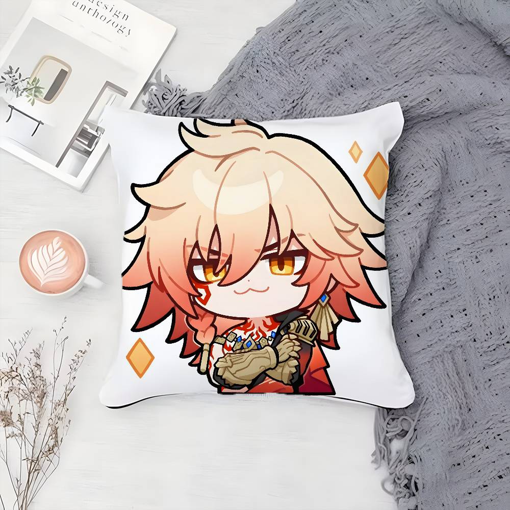 Cool Man Mydei H-Honkai Star Rail-MT Kissenbezug Druck Kissenbezug Wohnzimmer Sofa Kissenbezug Schlafzimmer Raumdekor