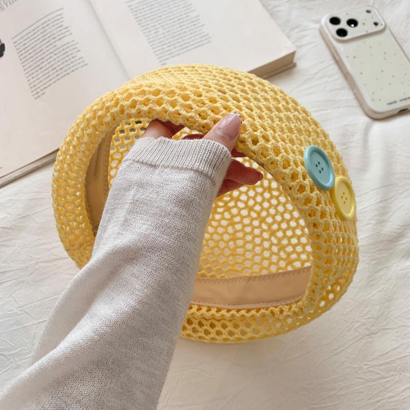 Japanese New Straw Beret Women Summer French Literary Hollow Out Breathable Face Slim Painter Hat