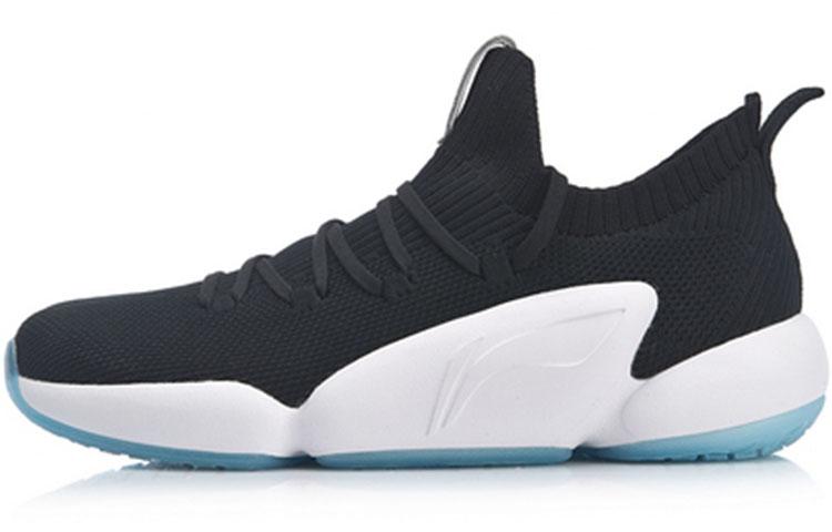 Li Ning Badminton Shoes Unisex Low Top Standard Black AYCP001-1 41.5