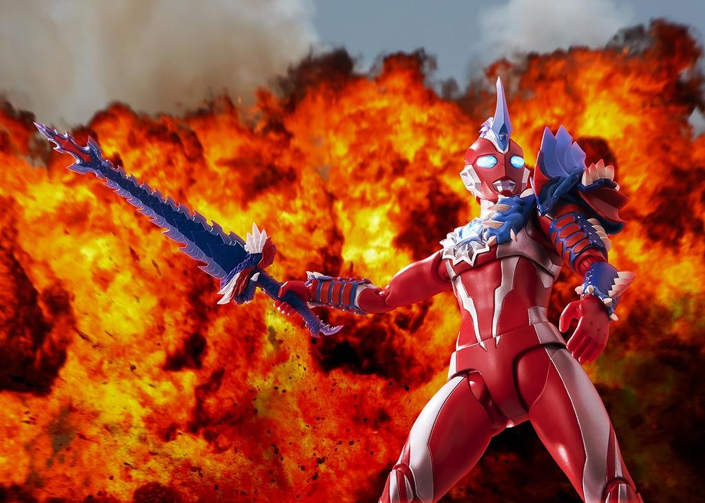TAMASHII NATIONS Ultraman Omega Rekines Armor 150mm ABS PVC Painted Action Figure S.H.Figuarts Approx. &