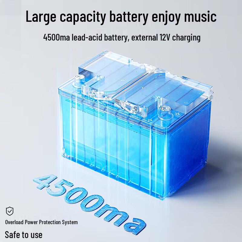 Newmine N539 15-inch Portable Bluetooth Trolley Speaker (CN Version)