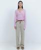 IULAI Washed Pants Light Beige