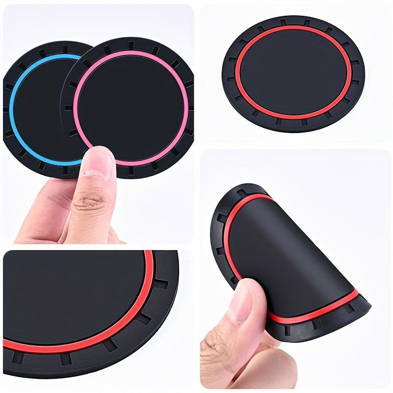 Car Coaster 1pcs Water Absorbable Car Cup Holder Coaster Mats Car Interior Accessories For Women, Cup Coasters For Car, Vehicles, Home Desk