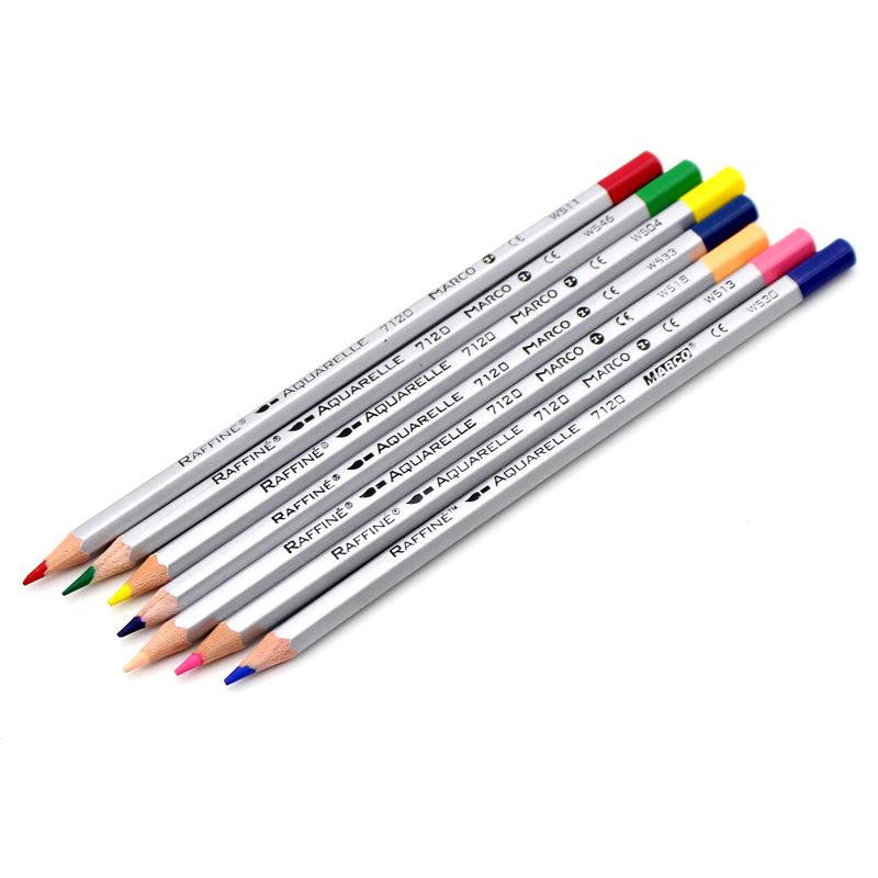 MARCO Water-Soluble Colored Pencils, Set of 36, Single Colors Available