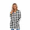 Women's Long Sleeve Cardigan Casual Jacket With Pockets Top