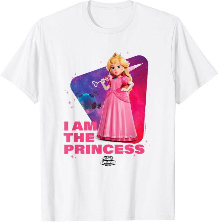 The Super Mario Galaxy Movie I Am The Princess T-Shirt S разноцветный
