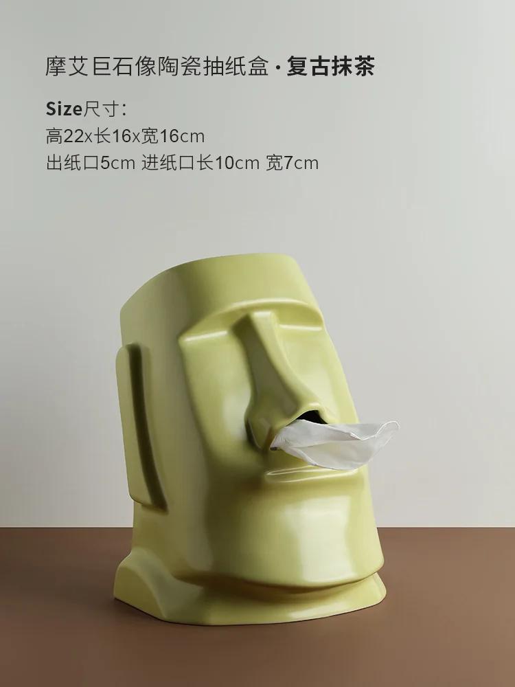 

Креативный скандинавский стиль Коробка для салфеток Украшения Гостиная Обеденный стол Чай Креативный керамический ящик Коробка для дома Украшения