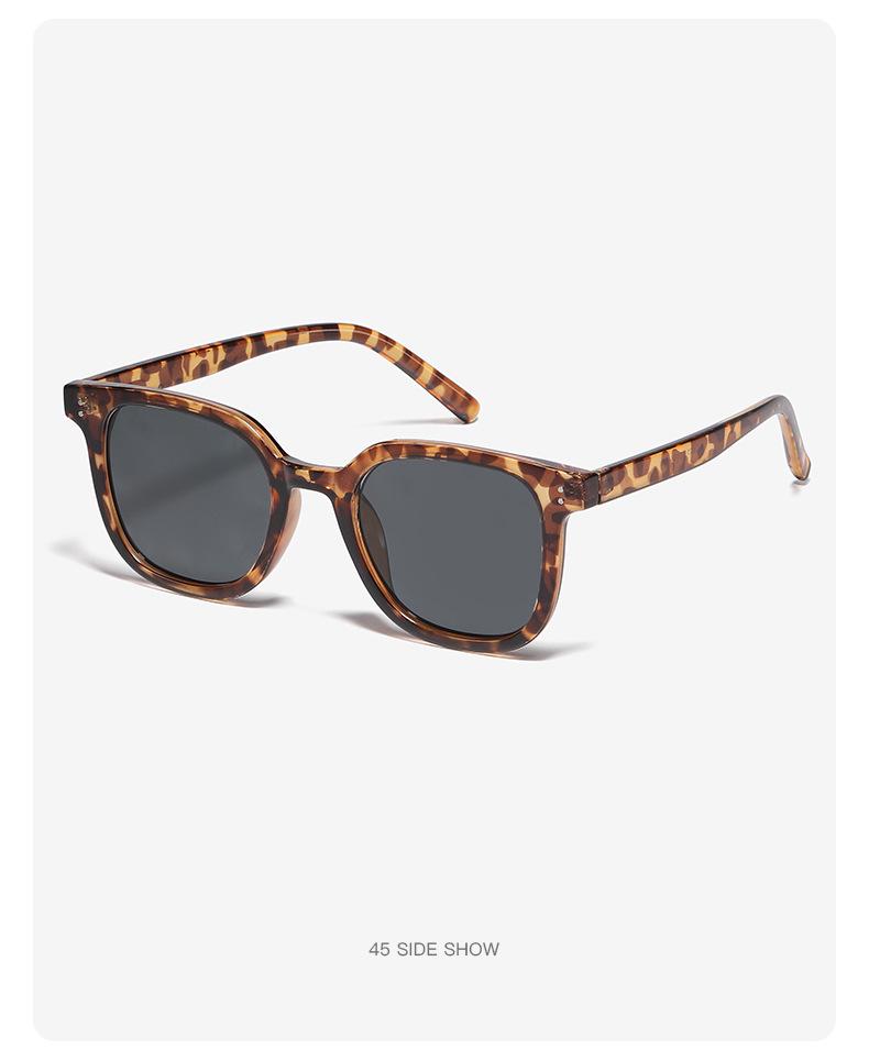 High-End Retro Square Frame Polarized Sunglasses - UV Protection for Men & Women