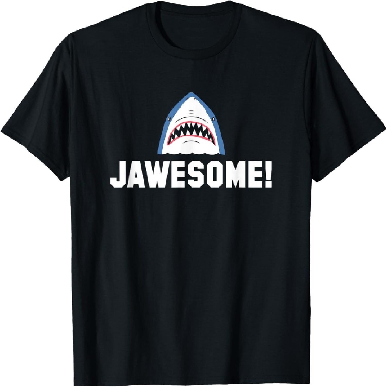 

Jawesome! Funny Great White Shark T-Shirt XXXXXL різнокольоровий
